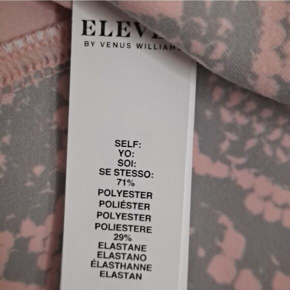 Eleven by Venus Williams Pink & Grey Heart Mystic Snake Compression Legg… - Picture 7 of 8